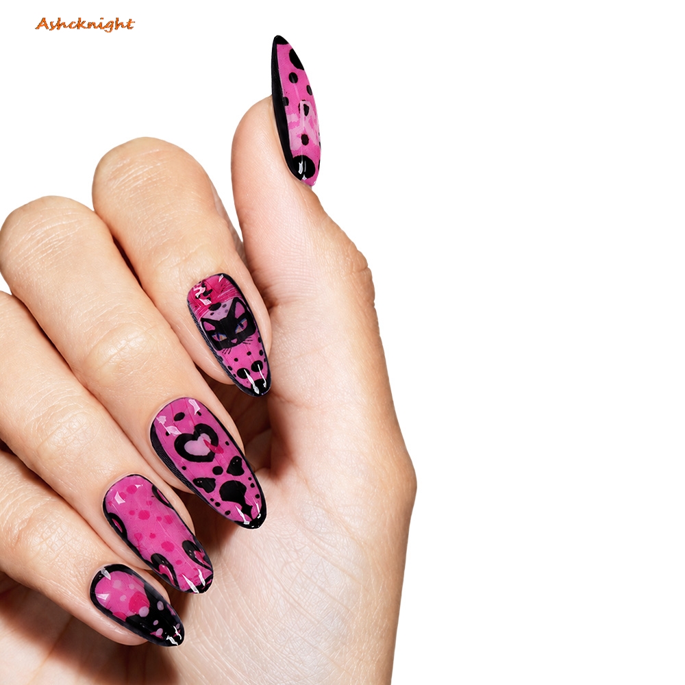 Nail Art Pink - Film Grease The Pink Cosplay Damen