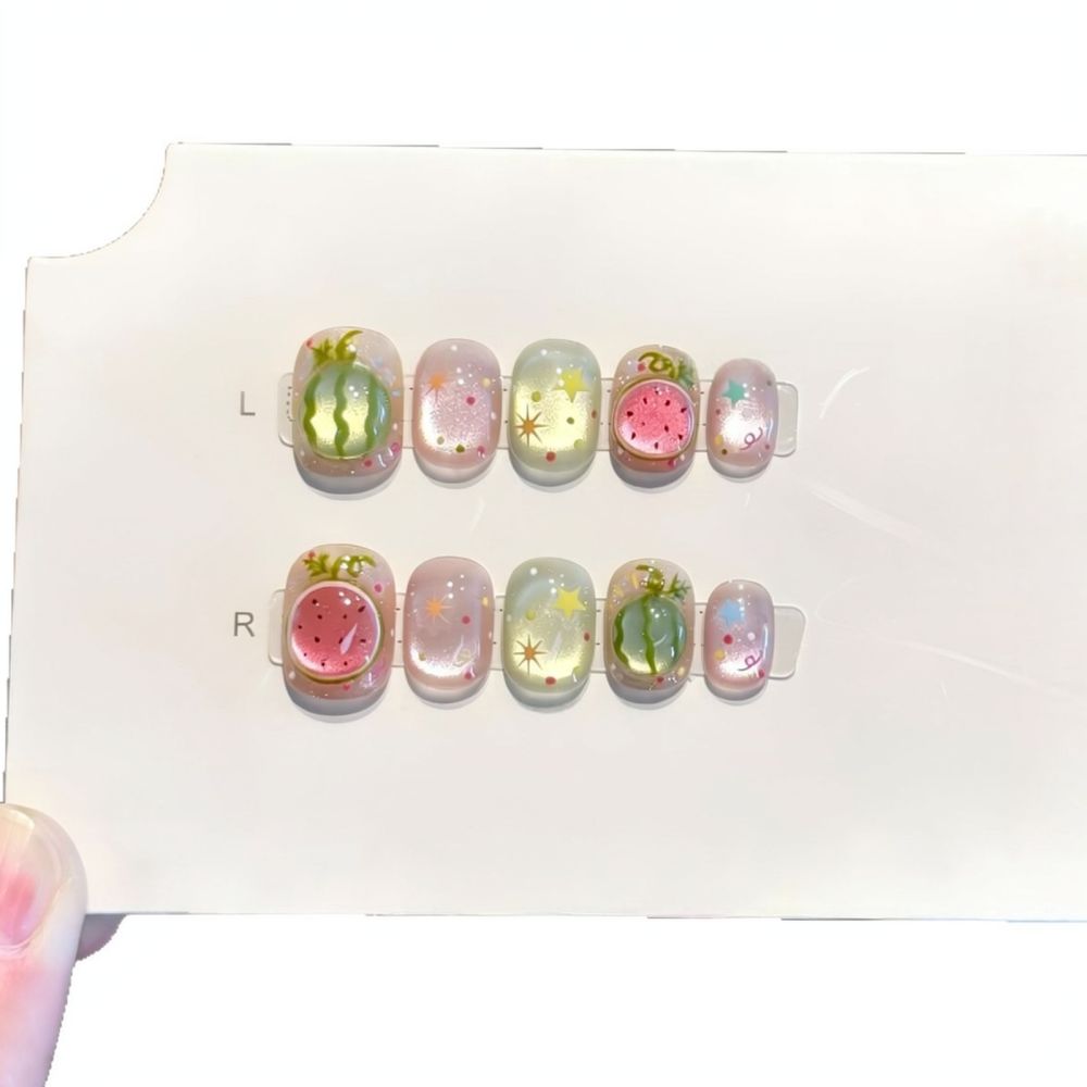Handgefertigte, kurze, aufkleb – Nail Art Extension Cat Eye Bewertung und Preis