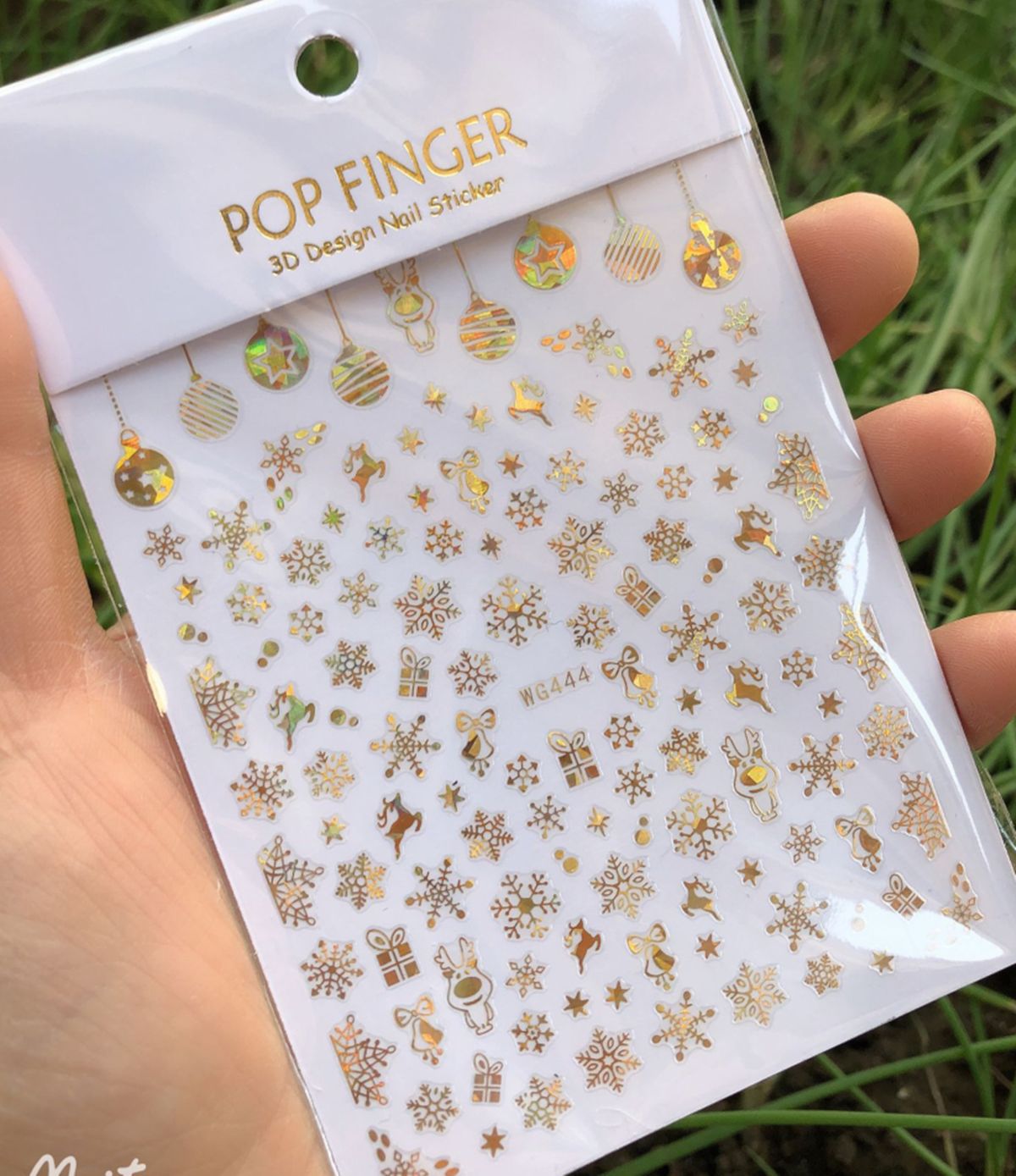 Weihnachten 3D Nagel Aufkleber – Nail Art Xmas Bewertung und Preis