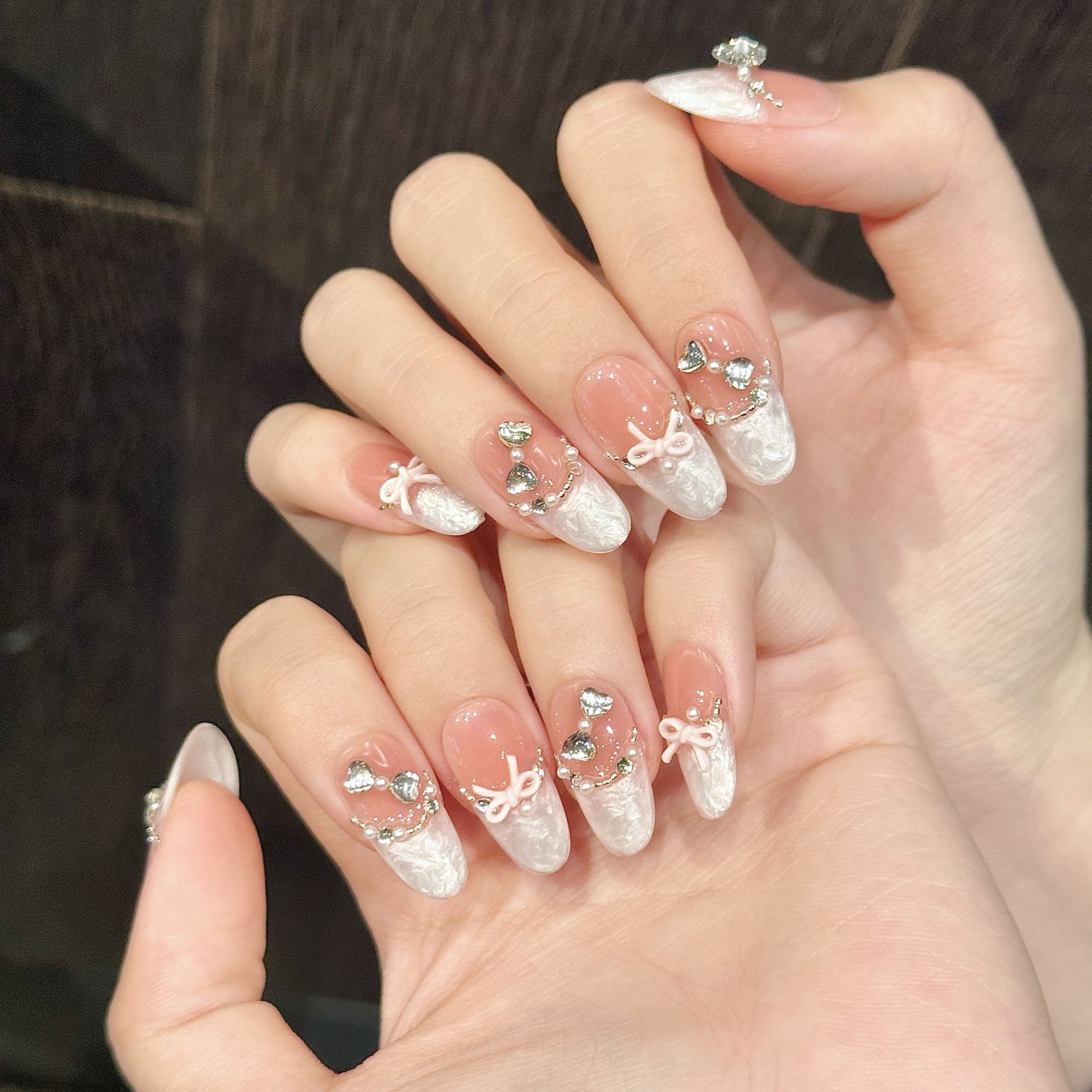 10 Stück handgemachte Nägel zu – Nail Art Pink Cat Eye Bewertung und Preis