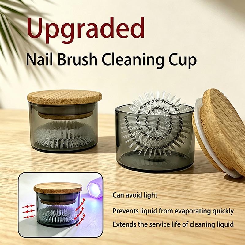 1 Set Reinigungsbecher, glatte – Nail Art Brush Set Bewertung und Preis