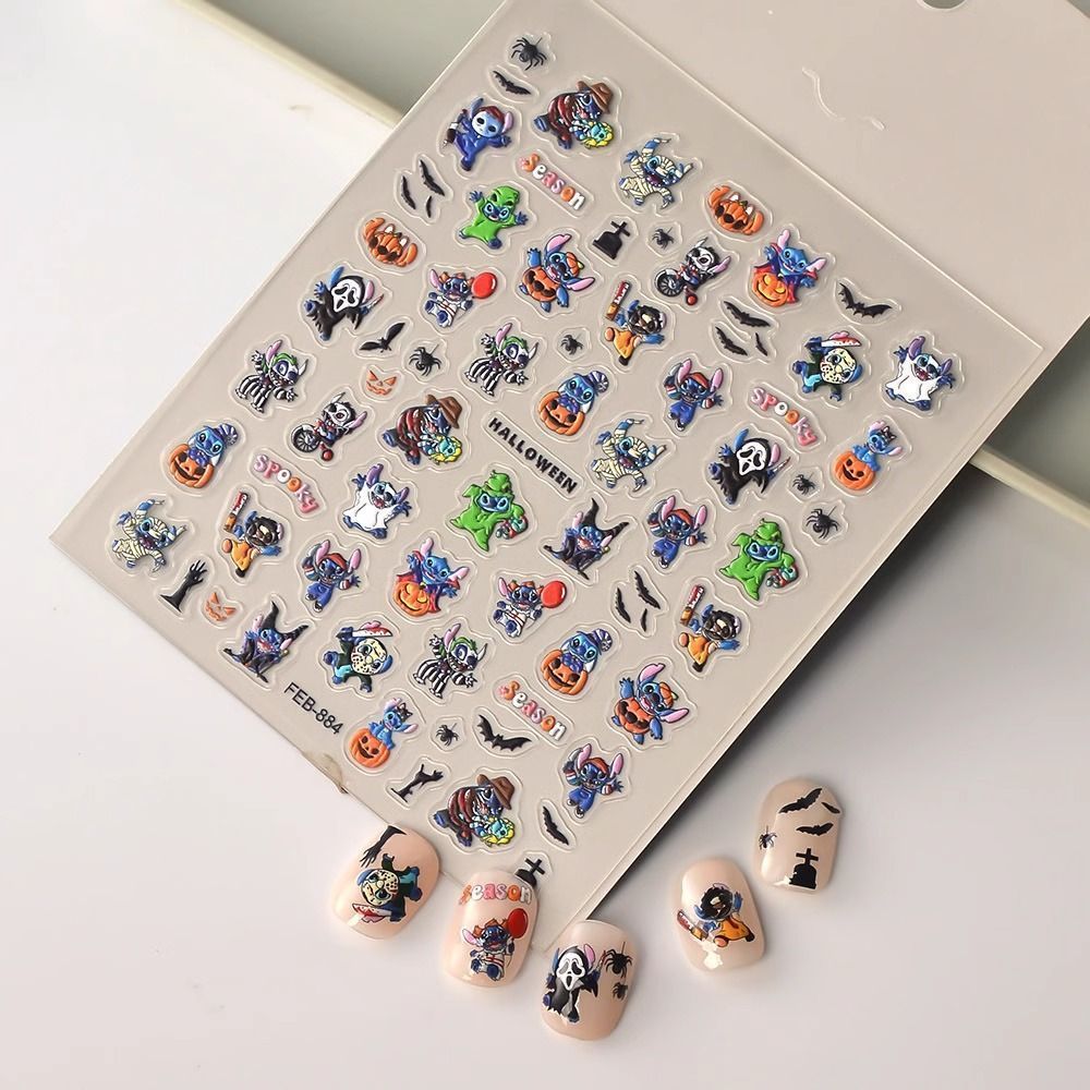 2 Stück Halloween Stitch Zombi – Nail Art Zombie Bewertung und Preis