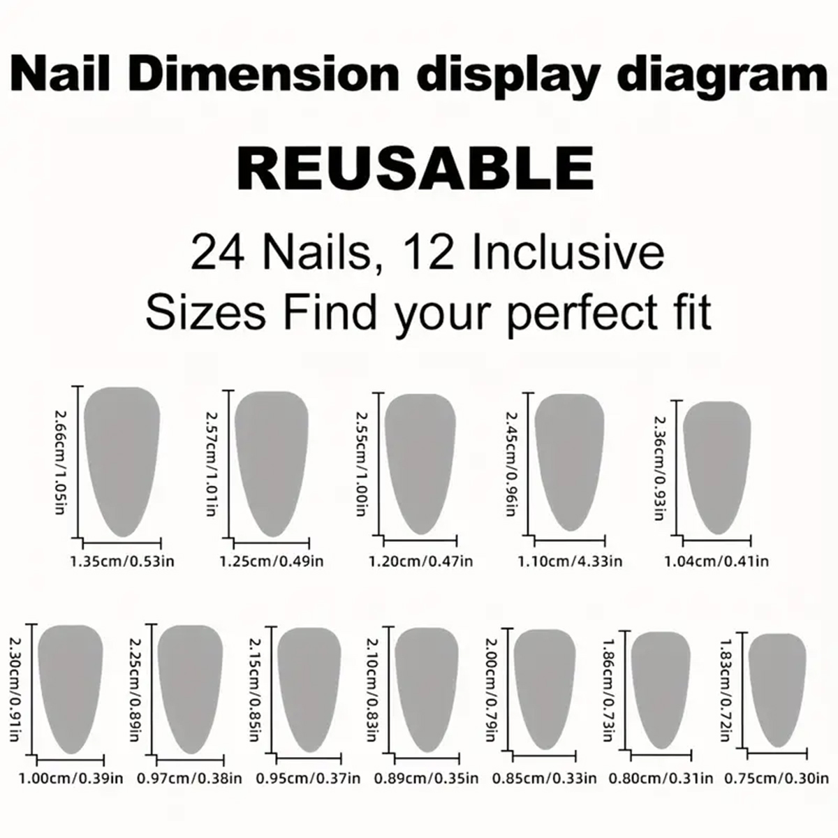 24 Stück Mandel-Press-On-Nägel – Nail Art Pink Cat Eye Bewertung und Preis