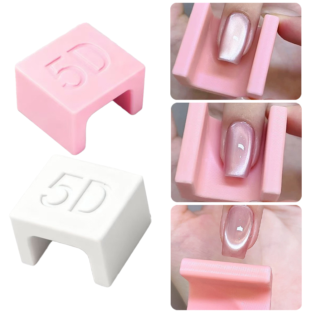5D U-förmigen Französisch Cat  – Nail Art Pink Cat Eye Bewertung und Preis