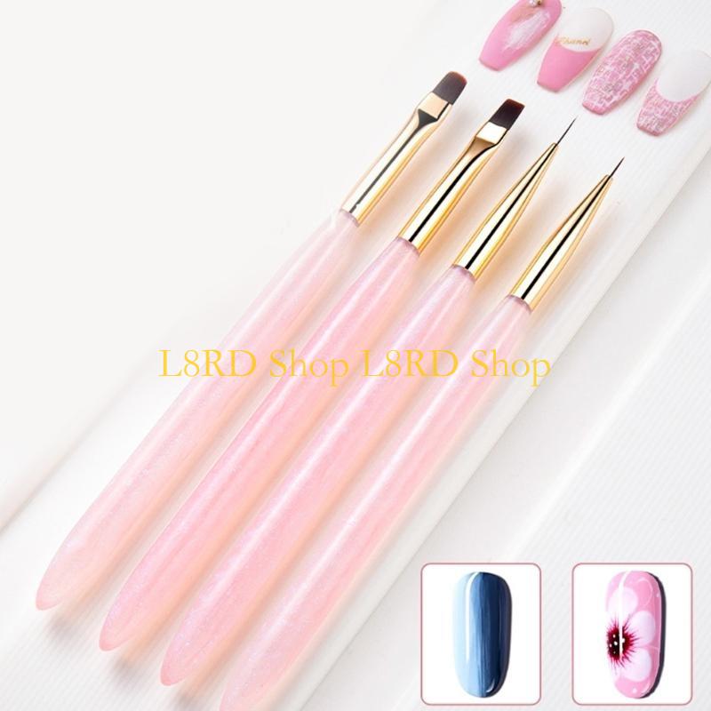 L8RD 4-teiliges Nails Art Pins – Nail Art Brush Set Bewertung und Preis