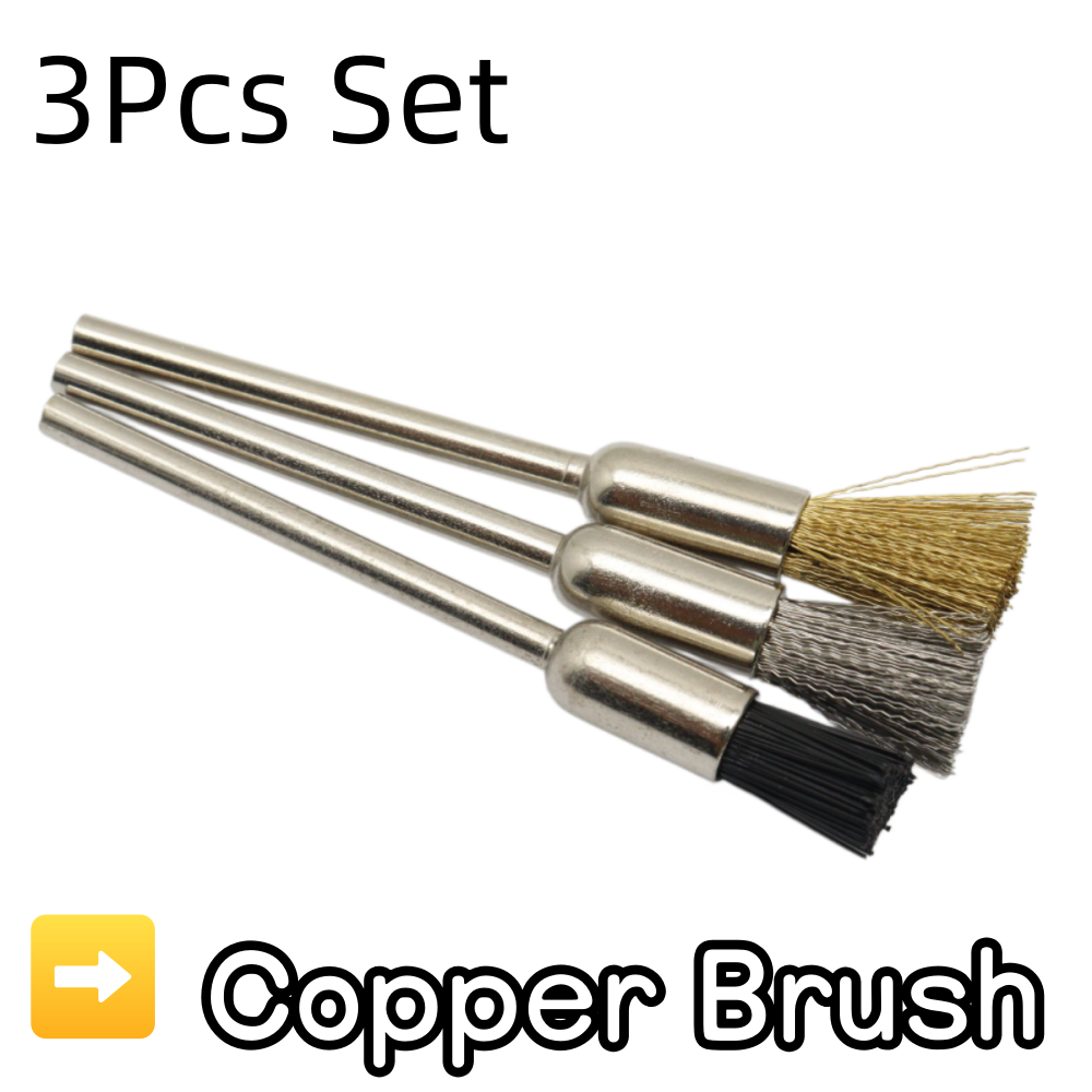 3-teiliges Nagelbohrer-Reinigu – Nail Art Brush Set Bewertung und Preis