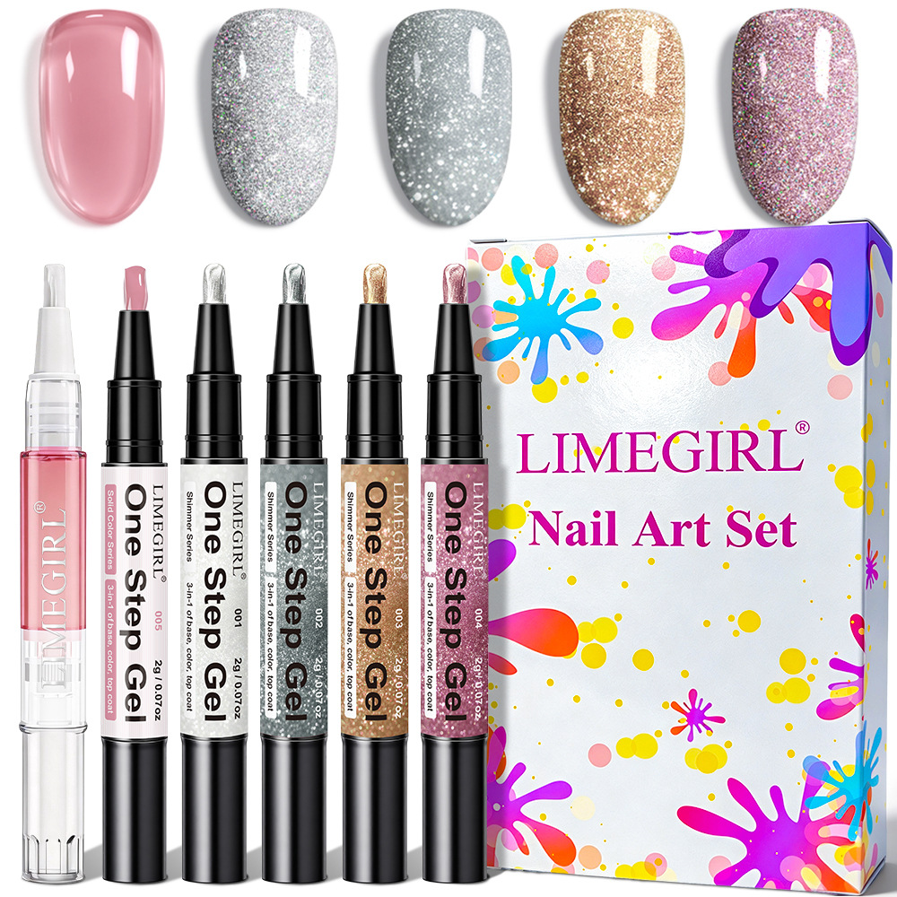 6-teiliges Nail-Art-Set, Gel-N – Nail Art Burgundy Bewertung und Preis