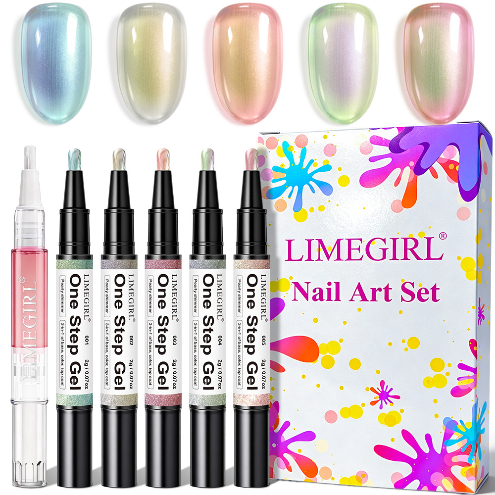 6-teiliges Nail-Art-Set, Gel-N – Nail Art Burgundy Bewertung und Preis