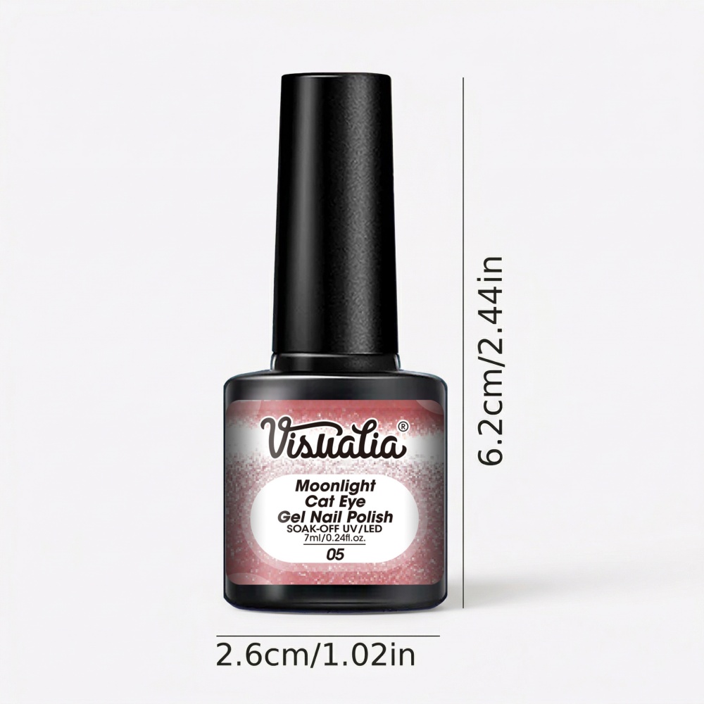Visuatia Bean Paste Nude Moonl – Nail Art Extension Cat Eye Bewertung und Preis