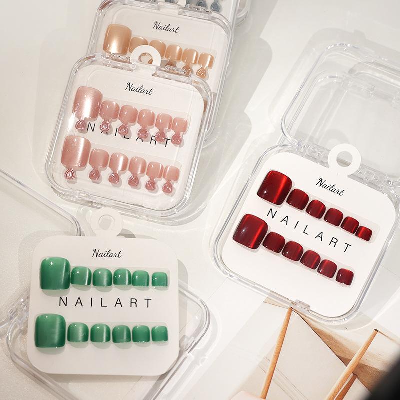 1 Box Französische Kunstnägel, – Nail Art Extension Cat Eye Bewertung und Preis