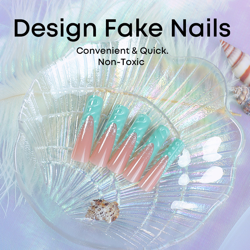 24 stücke 3D Wasser Tropfen Ge – Nail Art Pink Bewertung und Preis
