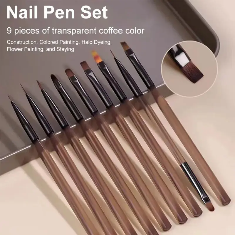 9-teiliges Multi-Kopf Nagelkun – Nail Art Brush Set Bewertung und Preis