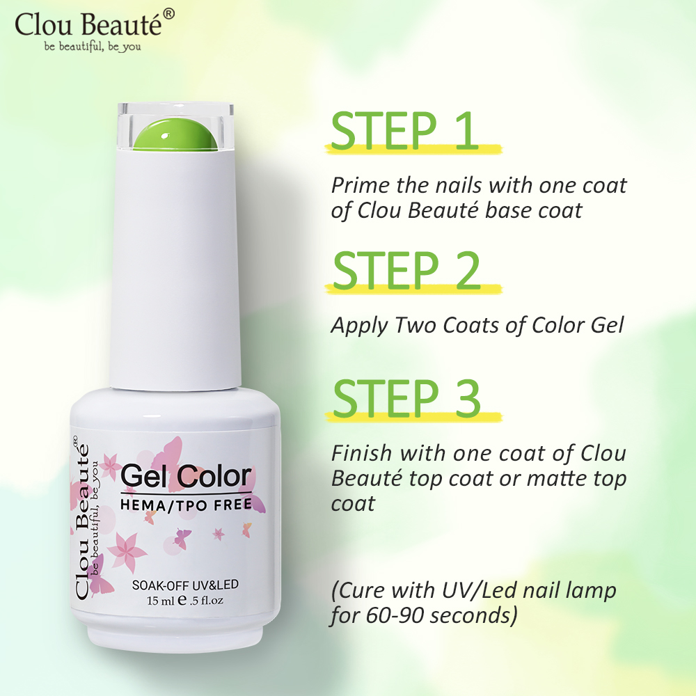 Clou Beaute Hot Color Gel Poli – Nail Art Burgundy Bewertung und Preis