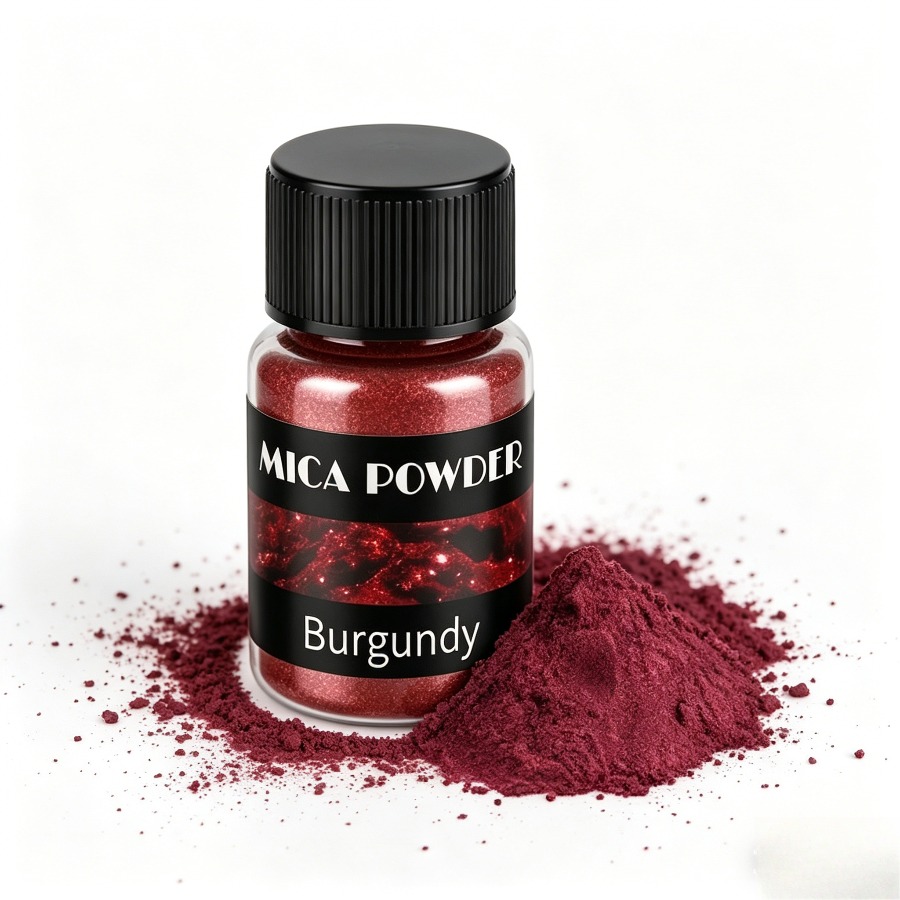 Burgunder Mica-Pulver für Schm – Nail Art Burgundy Bewertung und Preis