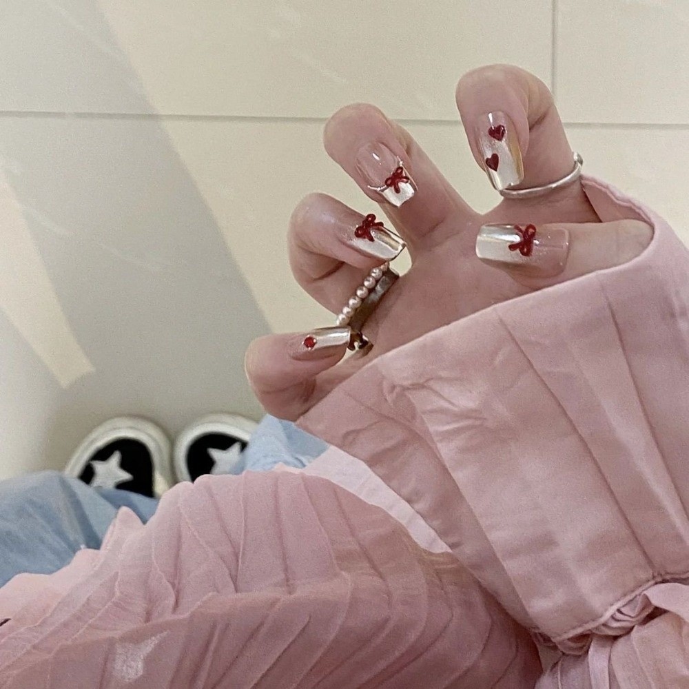 Weinrote Nagelkunst-Dekoration – Nail Art Burgundy Bewertung und Preis
