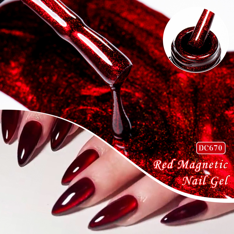 Mtssii 7ML Weinrote Katze Magn – Nail Art Red Wine Cat Eye Bewertung und Preis