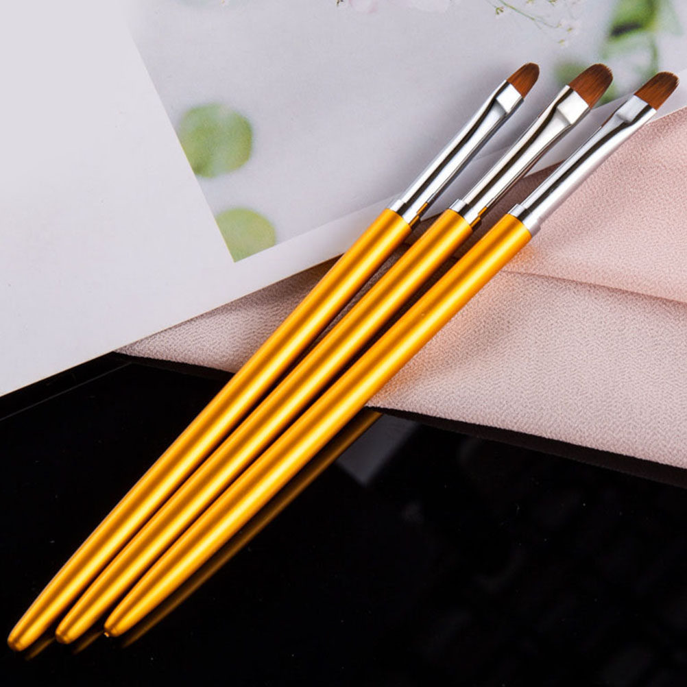 3-teiliges UV-Gel-Nagelkunst-S – Nail Art Brush Set Bewertung und Preis
