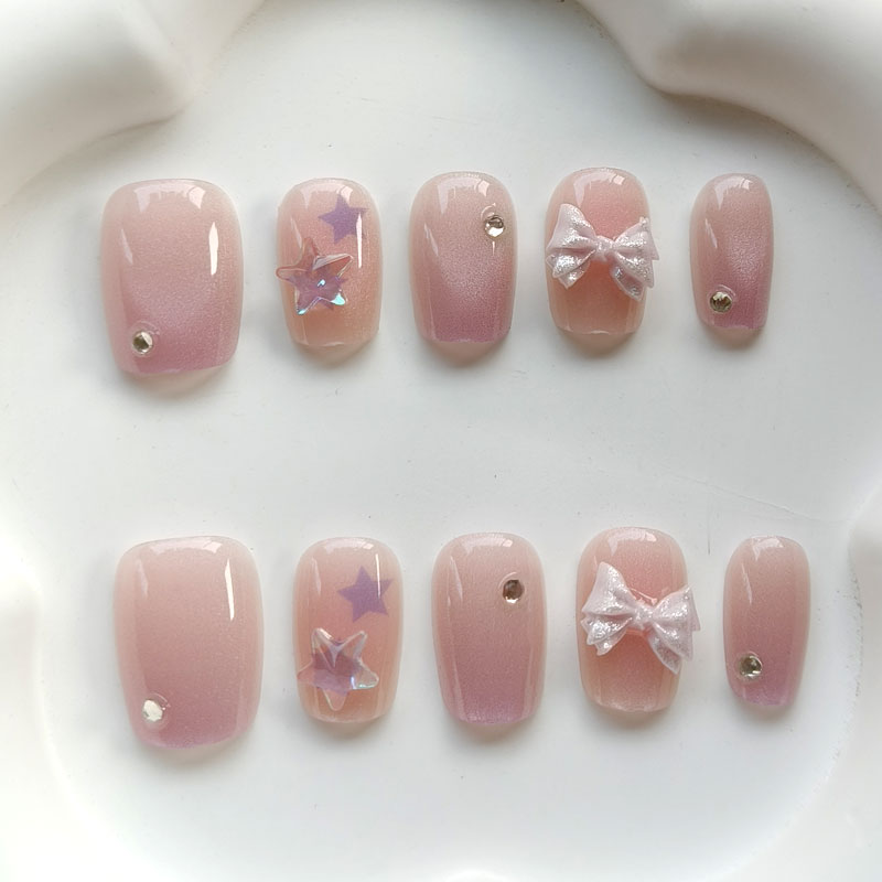 10 Stück Modische Süße Rosa-Li – Nail Art Pink Bewertung und Preis