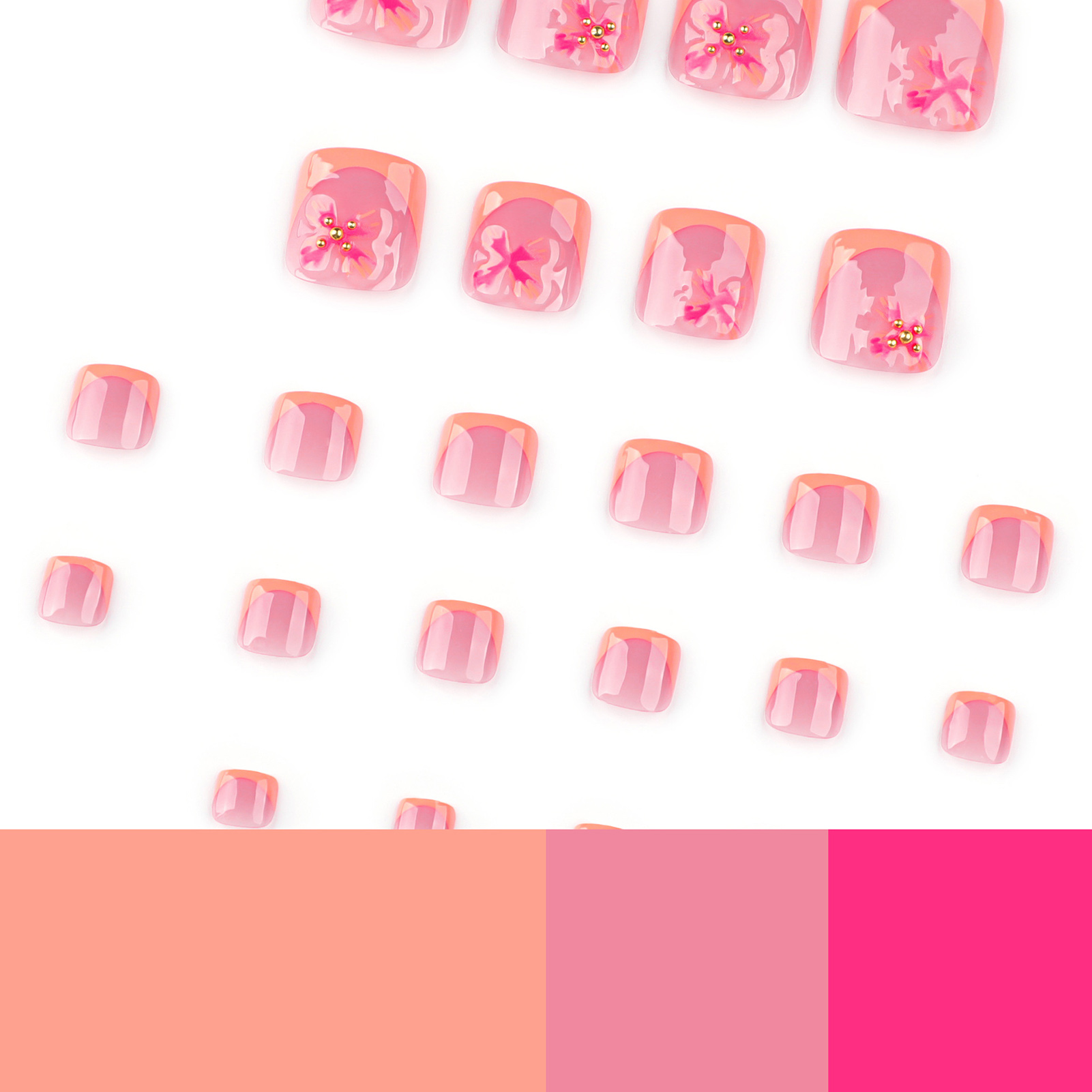 24 Stück bezaubernde Blumenmus – Nail Art Flower Bewertung und Preis