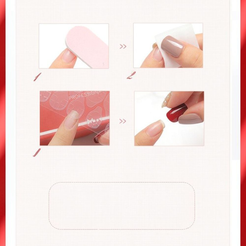 Wiederverwendbare, handgeferti – Nail Art Extension Cat Eye Bewertung und Preis
