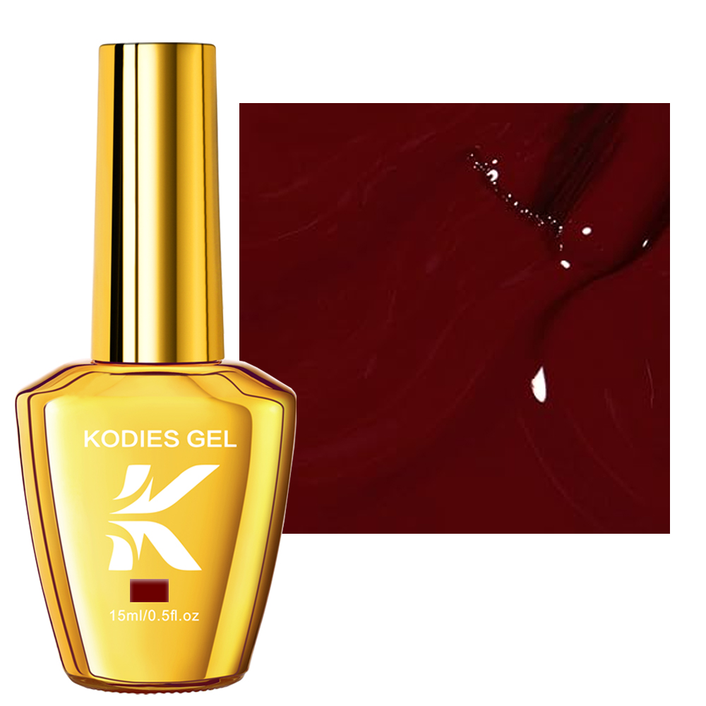 KODIES GEL Burgunderroter Gel- – Nail Art Burgundy Bewertung und Preis
