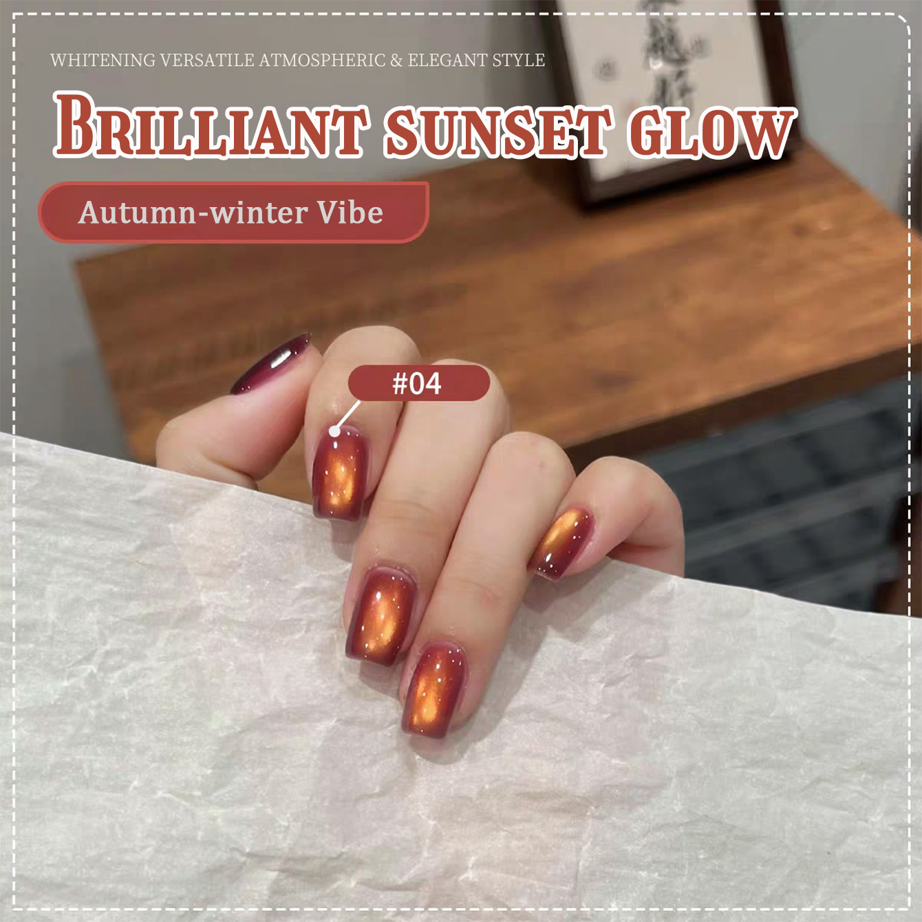 ZH 12ML Neuer Twilight Glass B – Nail Art Red Wine Cat Eye Bewertung und Preis