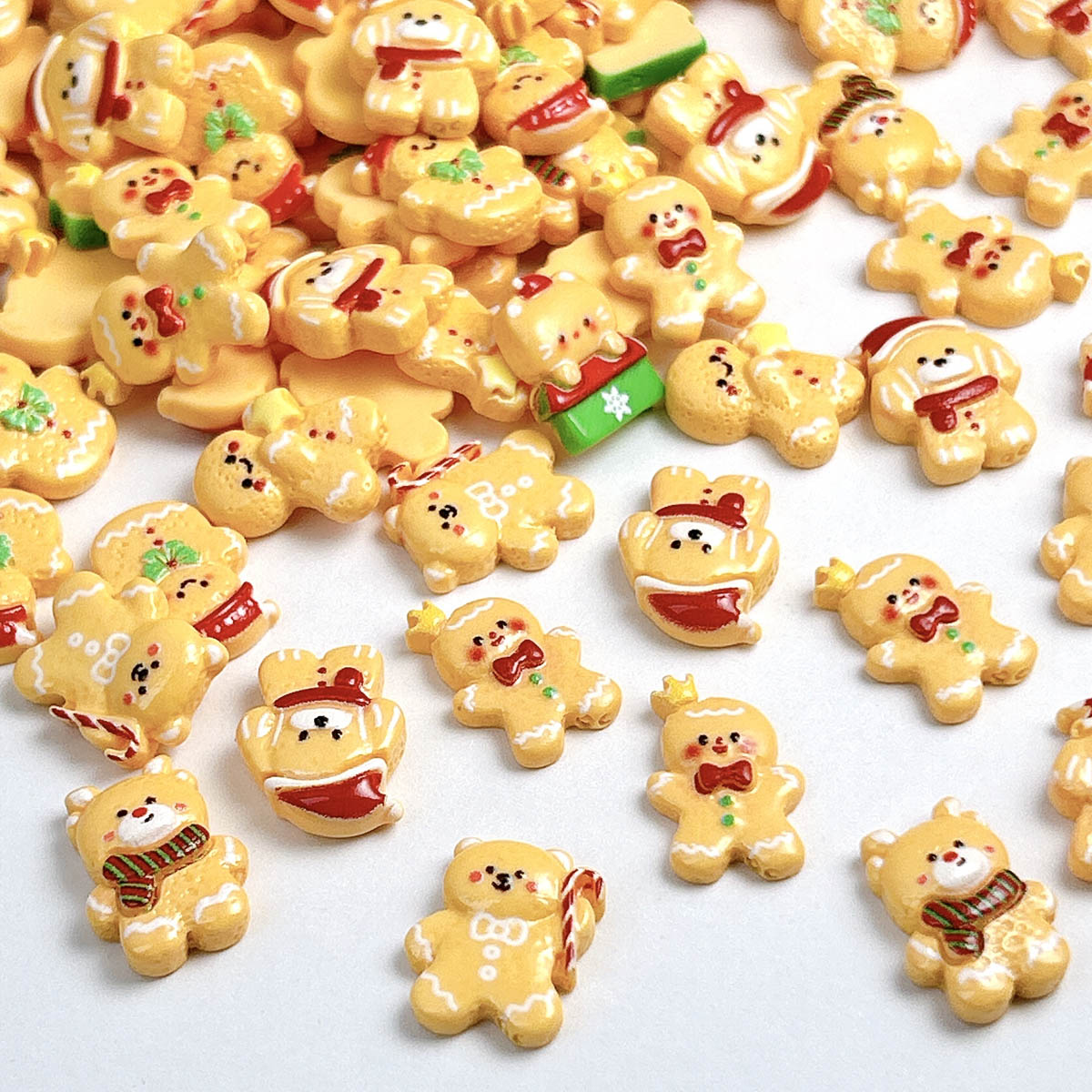 20PCS Kawaii Weihnachten Lebku – Nail Art Xmas Bewertung und Preis